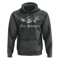 Free Palestine Hoodie Palestinian Olives Fruits - Wonder Print Shop