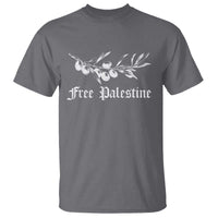 Free Palestine T Shirt Palestinian Olives Fruits - Wonder Print Shop