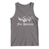 Free Palestine Tank Top Palestinian Olives Fruits - Wonder Print Shop