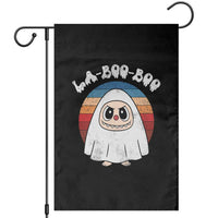 Cute Ghost Halloween Costume Garden Flag Retro Spooky Trending Cartoon La Boo Boo - Wonder Print Shop