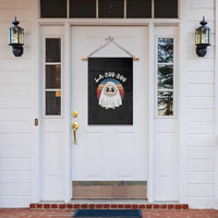Cute Ghost Halloween Costume Garden Flag Retro Spooky Trending Cartoon La Boo Boo - Wonder Print Shop