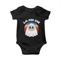 Cute Ghost Halloween Costume Baby Onesie Retro Spooky Trending Cartoon La Boo Boo - Wonder Print Shop