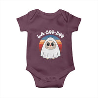 Cute Ghost Halloween Costume Baby Onesie Retro Spooky Trending Cartoon La Boo Boo - Wonder Print Shop