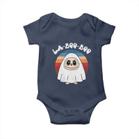Cute Ghost Halloween Costume Baby Onesie Retro Spooky Trending Cartoon La Boo Boo - Wonder Print Shop