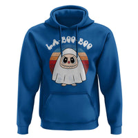 Cute Ghost Halloween Costume Hoodie Retro Spooky Trending Cartoon La Boo Boo - Wonder Print Shop