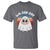 Cute Ghost Halloween Costume T Shirt Retro Spooky Trending Cartoon La Boo Boo - Wonder Print Shop