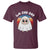 Cute Ghost Halloween Costume T Shirt Retro Spooky Trending Cartoon La Boo Boo - Wonder Print Shop