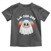 Cute Ghost Halloween Costume Toddler T Shirt Retro Spooky Trending Cartoon La Boo Boo - Wonder Print Shop