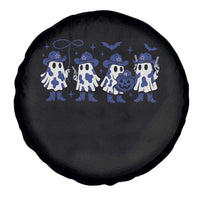 Dallas Ghost Halloween Spare Tire Cover Retro Halloween Costume Cowboy Fan - Wonder Print Shop