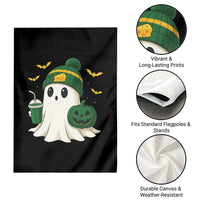 Halloween Packers Ghost Garden Flag Pumpkin Ghost Costume Cheesehead - Wonder Print Shop