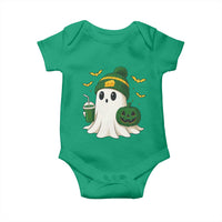 Halloween Packers Ghost Baby Onesie Pumpkin Ghost Costume Cheesehead - Wonder Print Shop