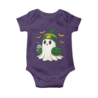 Halloween Packers Ghost Baby Onesie Pumpkin Ghost Costume Cheesehead - Wonder Print Shop