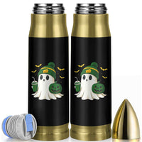 Halloween Packers Ghost Bullet Tumbler Pumpkin Ghost Costume Cheesehead - Wonder Print Shop