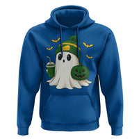 Halloween Packers Ghost Hoodie Pumpkin Ghost Costume Cheesehead - Wonder Print Shop