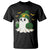 Halloween Packers Ghost T Shirt Pumpkin Ghost Costume Cheesehead - Wonder Print Shop