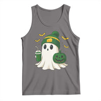 Halloween Packers Ghost Tank Top Pumpkin Ghost Costume Cheesehead - Wonder Print Shop