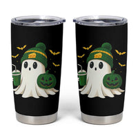 Halloween Packers Ghost Tumbler Cup Pumpkin Ghost Costume Cheesehead - Wonder Print Shop