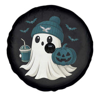 Philadelphia Ghost Halloween Spare Tire Cover Retro Halloween Costume Philadelphia Fan - Wonder Print Shop