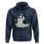 Philadelphia Ghost Halloween Hoodie Retro Halloween Costume Philadelphia Fan - Wonder Print Shop