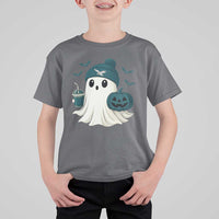Philadelphia Ghost Halloween T Shirt For Kid Retro Halloween Costume Philadelphia Fan - Wonder Print Shop