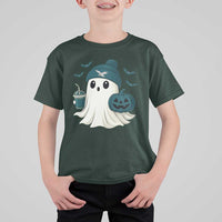 Philadelphia Ghost Halloween T Shirt For Kid Retro Halloween Costume Philadelphia Fan - Wonder Print Shop