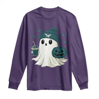 Philadelphia Ghost Halloween Long Sleeve Shirt Retro Halloween Costume Philadelphia Fan - Wonder Print Shop
