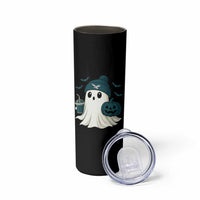 Philadelphia Ghost Halloween Skinny Tumbler Retro Halloween Costume Philadelphia Fan - Wonder Print Shop