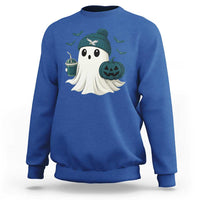 Philadelphia Ghost Halloween Sweatshirt Retro Halloween Costume Philadelphia Fan - Wonder Print Shop