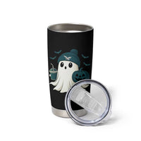 Philadelphia Ghost Halloween Tumbler Cup Retro Halloween Costume Philadelphia Fan - Wonder Print Shop