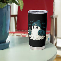 Philadelphia Ghost Halloween Tumbler Cup Retro Halloween Costume Philadelphia Fan - Wonder Print Shop