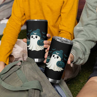 Philadelphia Ghost Halloween Tumbler Cup Retro Halloween Costume Philadelphia Fan - Wonder Print Shop