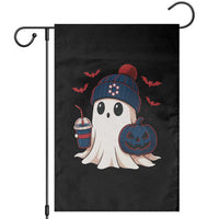 Ghost Halloween Garden Flag Retro Patriots Halloween Costume - Wonder Print Shop