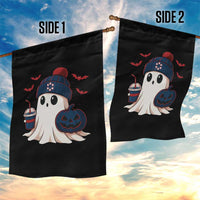 Ghost Halloween Garden Flag Retro Patriots Halloween Costume - Wonder Print Shop
