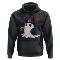Ghost Halloween Hoodie Retro Patriots Halloween Costume - Wonder Print Shop