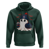 Ghost Halloween Hoodie Retro Patriots Halloween Costume - Wonder Print Shop