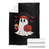 Halloween Chiefs Ghost Throw Blanket Pumpkin Ghost Costume - Wonder Print Shop