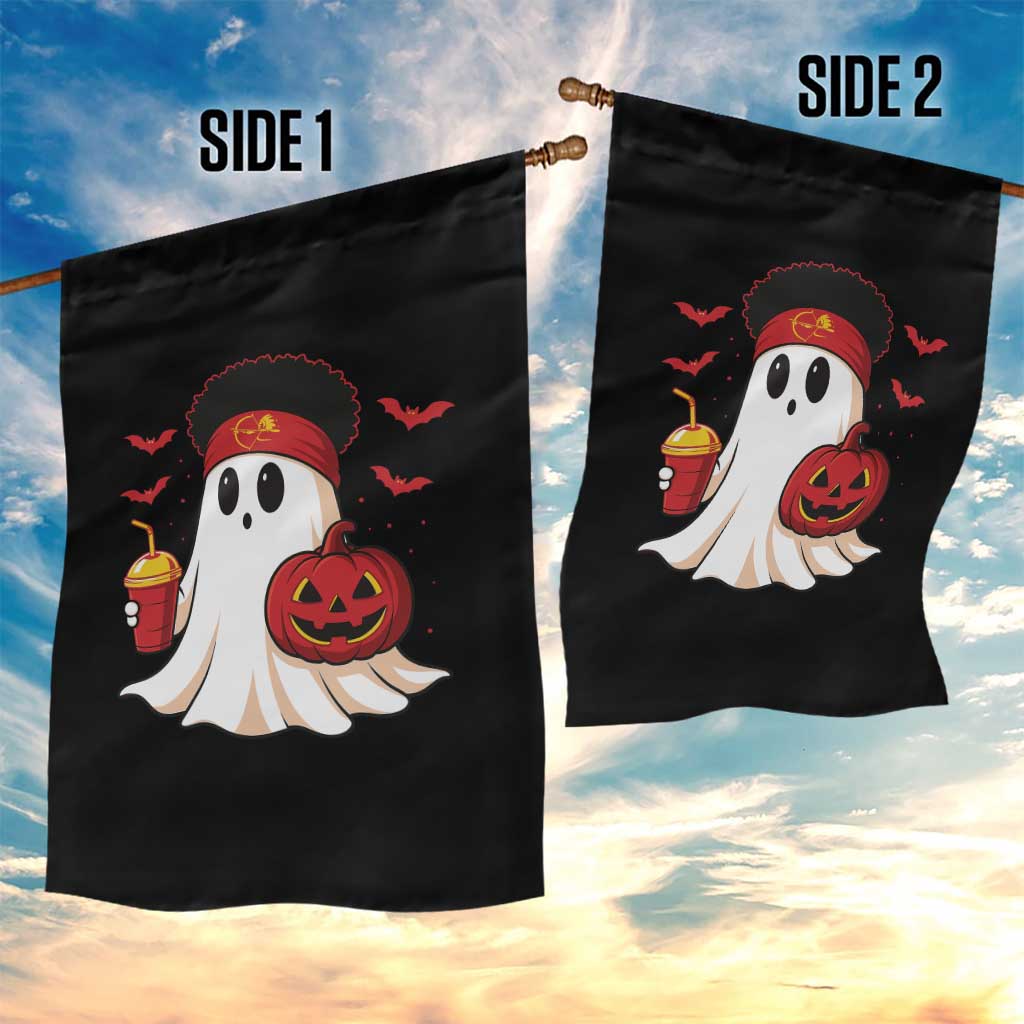Halloween Chiefs Ghost Garden Flag Pumpkin Ghost Costume - Wonder Print Shop