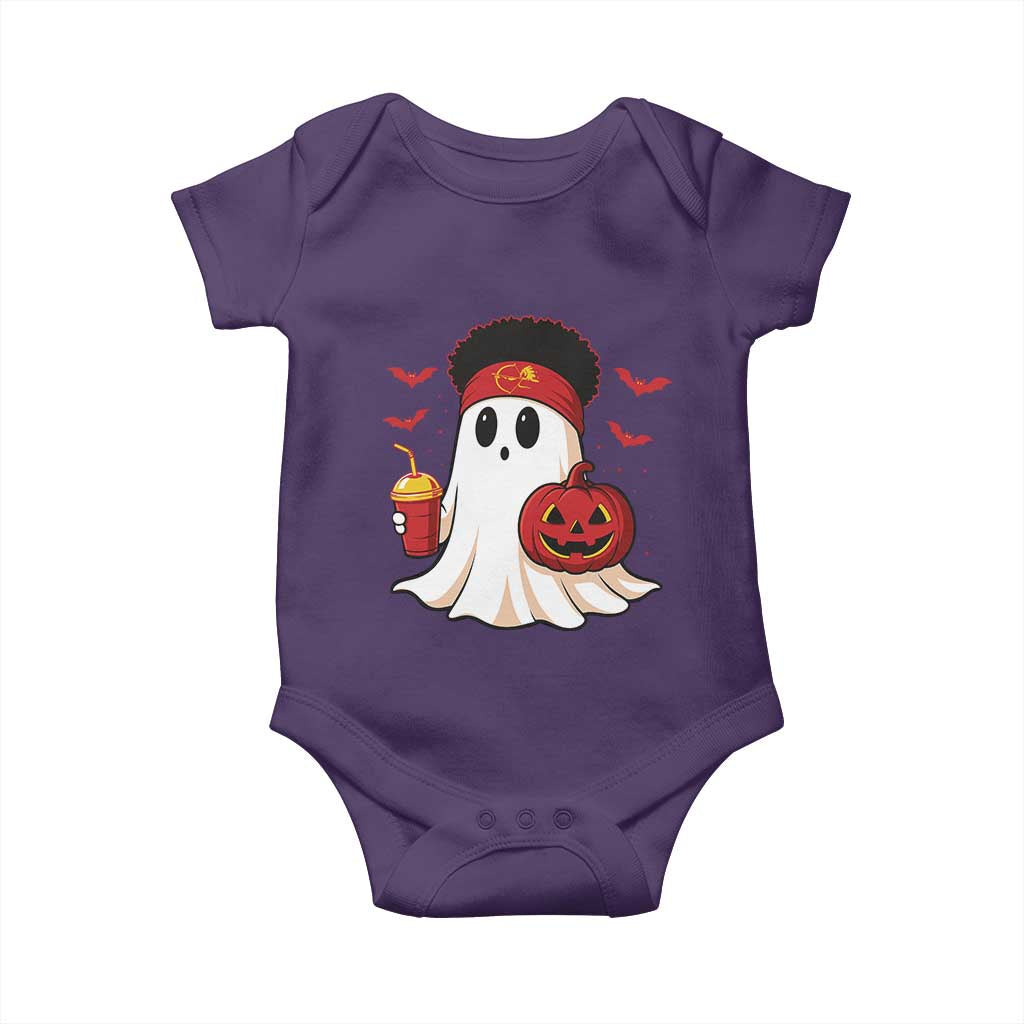 Halloween Chiefs Ghost Baby Onesie Pumpkin Ghost Costume - Wonder Print Shop