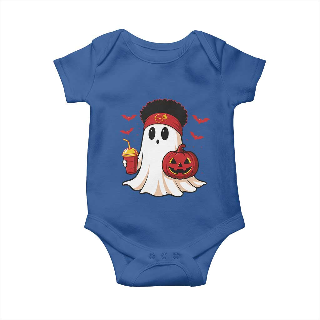 Halloween Chiefs Ghost Baby Onesie Pumpkin Ghost Costume - Wonder Print Shop