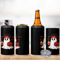 Halloween Chiefs Ghost 4 in 1 Can Cooler Tumbler Pumpkin Ghost Costume - Wonder Print Shop