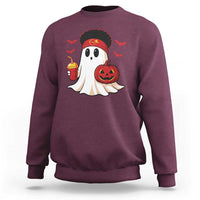 Halloween Chiefs Ghost Sweatshirt Pumpkin Ghost Costume - Wonder Print Shop