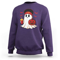 Halloween Chiefs Ghost Sweatshirt Pumpkin Ghost Costume - Wonder Print Shop
