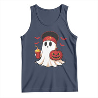 Halloween Chiefs Ghost Tank Top Pumpkin Ghost Costume - Wonder Print Shop