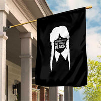 On Wednesdays We Wear Black Garden Flag Goth Halloween - Wonder Print Shop