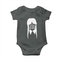On Wednesdays We Wear Black Baby Onesie Goth Halloween - Wonder Print Shop