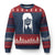 On Wednesdays We Wear Black Ugly Christmas Sweater Goth Halloween - Wonder Print Shop