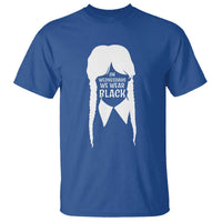 On Wednesdays We Wear Black T Shirt Goth Halloween - Wonder Print Shop