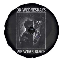 On Wednesdays We Wear Black Spare Tire Cover Tarot Card Goth Halloween - Wonder Print Shop