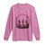 In October We Wear Pink Witches Long Sleeve Shirt Spooky Breast Cancer Witch Halloween Pink Ribbon - Wonder Print Shop