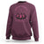 In October We Wear Pink Witches Sweatshirt Spooky Breast Cancer Witch Halloween Pink Ribbon - Wonder Print Shop